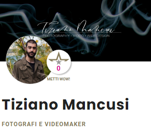 fotografo videomaker e web designer Tiziano Mancusi