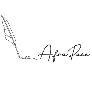 Afra Pace Giornalista Logo NERO