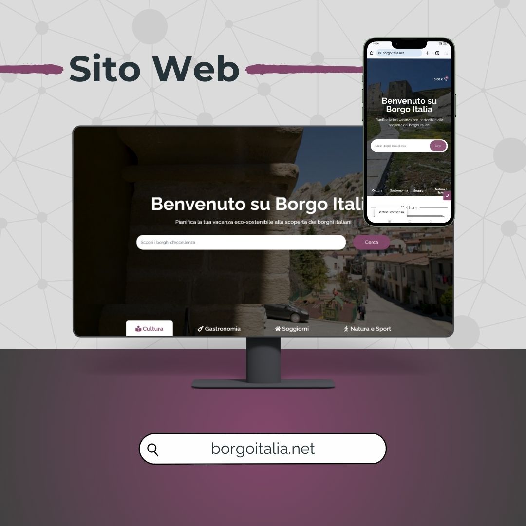Sito web e-commerce borgoitalia.net